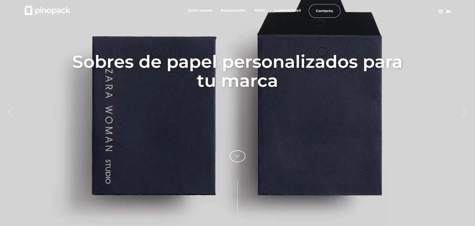 Diseño web para Pino Pack - Caso de éxito en Sabadell